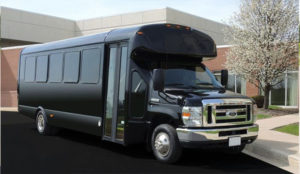Image of a 32 passenger executive bus